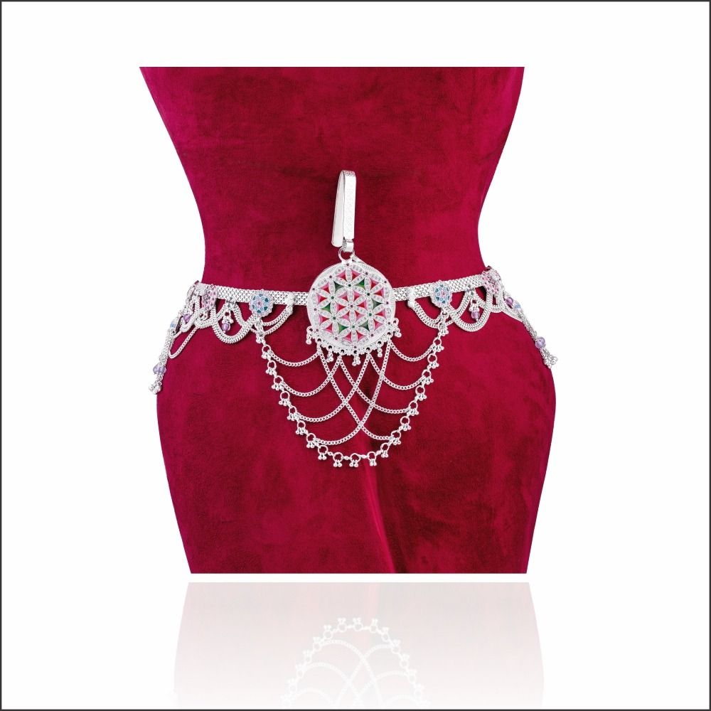 Aisshpra 65 Purity Silver Full kamarbandh Traditional Wear Jewellery for Women