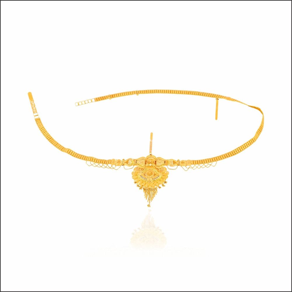 Aisshpra Gold Kamarbandh in 18 Kt Traditional Wear Jewellery for Women