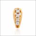 Aisshpra Diamond Nose pin in 18 Kt Stylish Daily Wear Jewellery for Women