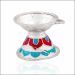 Aisshpra 92.5 Purity Silver Meena Diwali Diya Auspicious Pooja Articles