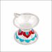 Aisshpra 92.5 Purity Silver Meena Diwali Diya Auspicious Pooja Articles
