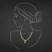 Aisshpra Diamond Short Necklace in 14 Kt Stylish Party Wear Jewellery for Women