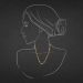 Aisshpra Elegant Gold Chain in 18 Kt Stylish Party Wear Jewellery for Women