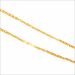 Aisshpra Gold Gents Chain in 18 Kt Stylish Traditional Wear Jewellery 