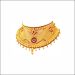 Aisshpra Meena Design Gold Choker Necklace in 18 Kt Wedding Jewellery for Women 