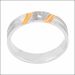 Aisshpra Pt 95 Platinum Diamond Band Stylish Casual Wear Jewellery for Men
