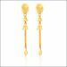 Aisshpra Gold Latkan Earrings in 18 Kt for Women Elegant Traditional Wear Jewellery 