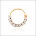 Aisshpra Diamond Nose Ring in 18 Kt Stylish Party Wear Jewellery for Women