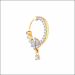 Aisshpra Diamond Nath in 18 Kt Stylish Traditional Wear Jewellery for Women