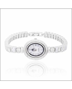 Aisshpra 92.5 Sterling Silver Stylish Watch Bracelet for Women Party Wear or Casual Wear Jewellery