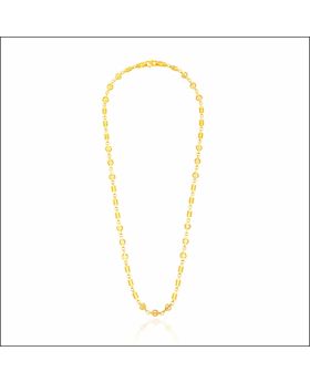 Aisshpra Coimbatore Style Gold Chain in 18 Kt Daily Wear Jewellery for Women